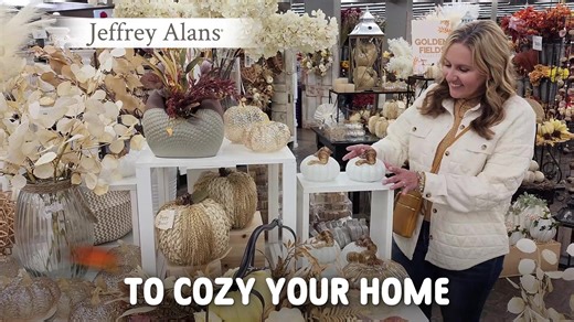 It's that once of year call...to cozy your home the best season of all. 🍂✨ | Jeffrey Alans
