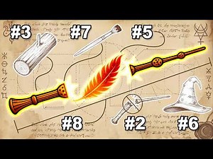 All 8 Steps to Making a Wand in Harry Potter EXPLAINED in Detail