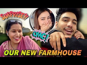 NEW FARMHOUSE SURPRISE🏠😍 | MOTHER REACTION| #blessed @tusharshrutivlogs