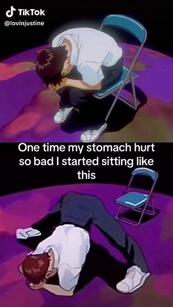 Relief for a Bloated Stomach: Shinji Pose Chair