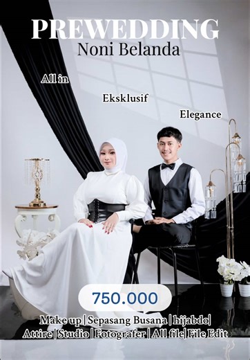 Paket Prewedding Luxury: Make Up dan Foto