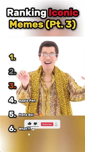 Ranking ICONIC Memes Pt. 3🔥😂