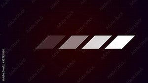 Simple colorful block transition block swipe animation in 4K 60FPS dark background easy to use. Swipe animation. Stock Video