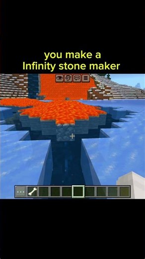 infinity stone crusher. #minecraft