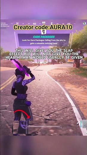 INFINITE SLAP EFFECT GLITCH 🤯#fortnite
