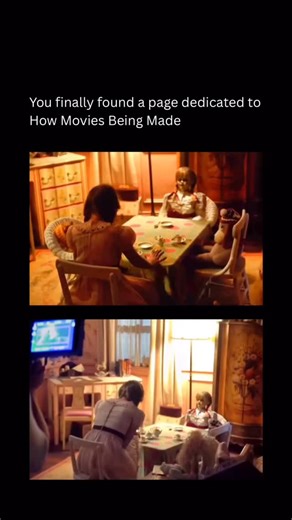 How Movies Being Made on Instagram: "In Annabelle, a quiet child standing in a doorway turns into pure terror. The eerie scene was carefully staged with controlled lighting, precise blocking, and a real prop doll. Fear came from timing and framing, not chaos, proving horror relies on craft rather than shock alone to unsettle audiences deeply. Behind the scenes, filmmakers rehearsed movements repeatedly while cameras captured multiple angles. The child actor and crew worked in calm conditions, re