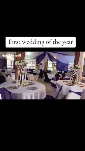 Hotel Du Golf first wedding of the year 2026. www.hoteldugolf.org #Happyseason #Relaxatiommode #Golfingparadise #luxuryhotel #firstweddingoftheyear2026