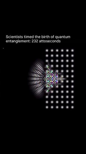 “Scientists Tracked Quantum Entanglement on an ATTOSECOND Timescale 🤯⚛️ #space #nasa #physicsnews
