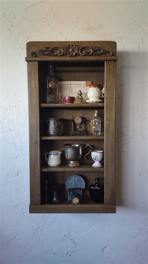 Rustic Wall Shelf - Etsy