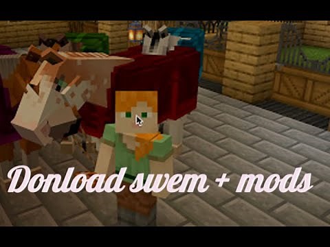 ✨How to Get SWEM + Mods✨ (Star Worm Equestrian Mod) #minecraft