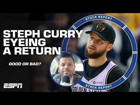 Steph Curry has been INSPIRED by Draymond Green to make a return | Warriors Stock Report