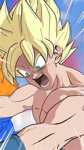 This is why you should never hit a Saiyan below the belt 😂 #anime #animation #dragonball #dbz