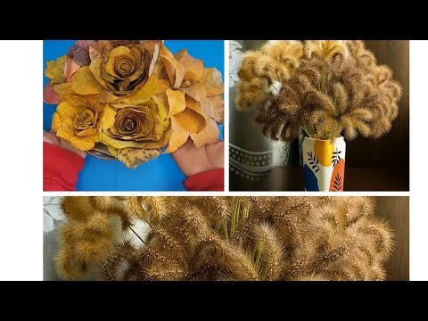 WOW Fall Diy! Amazing Autumn Leaf Bouquet 💐