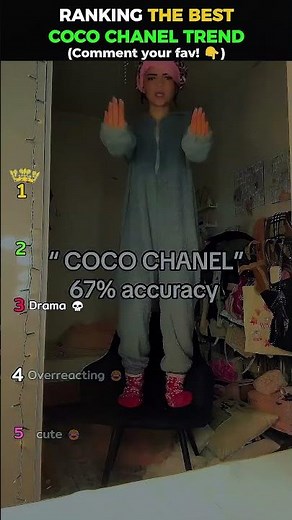 Coco Chanel dance trend😲😆