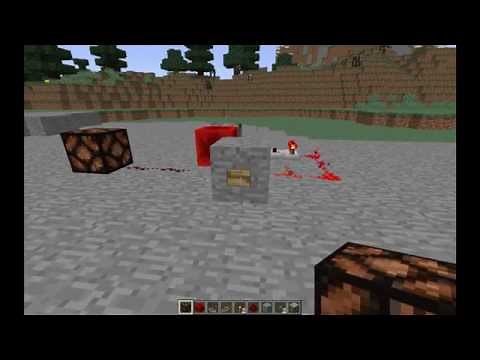 How to use a Button as a Lever in MineCraft