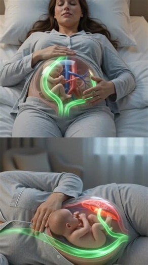 Best sleeping position during pregnancy #pregnancy #pregnancytips #baby #facts