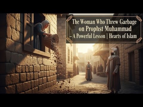 The Woman Who Threw Garbage on Prophet Muhammad ﷺ — A Powerful Lesson | Hearts of Islam