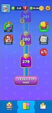 Level - 279 Color Block Jam (Rollic Games) #shorts #youtubeshorts #gamingvideos