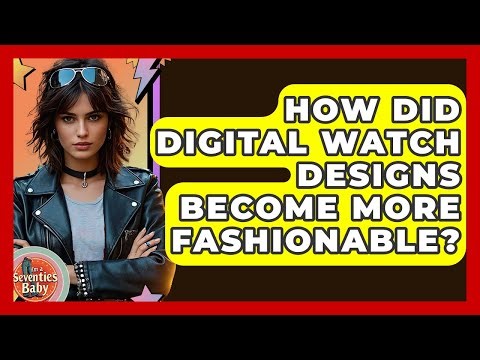 How Did Digital Watch Designs Become More Fashionable? - I'm a 70s Baby