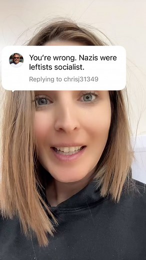 Megan Ruth | No, they weren’t. #trollingmaga #leftist #nazis #politics | Instagram