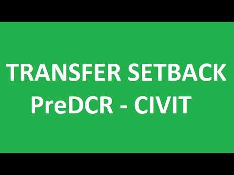 How to Transfer Setback in Building Plan Approval drawing?