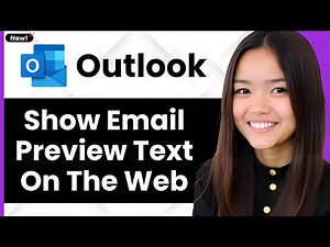 How To Show Email Preview Text in Outlook on the Web 2026 (Step By Step)