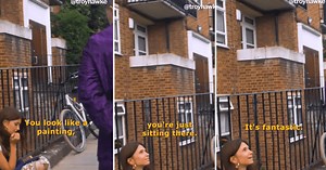 Comedian gives a masterclass in delivering compliments to strangers in the best way