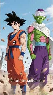 Goku Terpaksa Kerja Sama dengan Piccolo #dragonballz