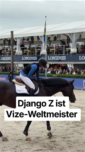 Django Z ist Vize-Weltmeister!🥈#FEIJumpingWBC