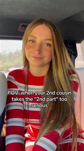 POV: When Your Second Cousin Takes “Second” Way Too Seriously,#relatable #POV #funny #shorts