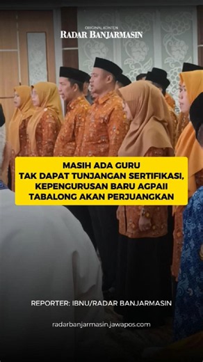 New AGPAII Tabalong Leadership to Fight for Teachers Still Lacking Certification Allowances