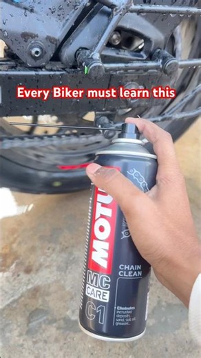 Bike Chain Cleaning 🧼 | Motul C1 & C2 | Smooth Ride ⚙️🔥