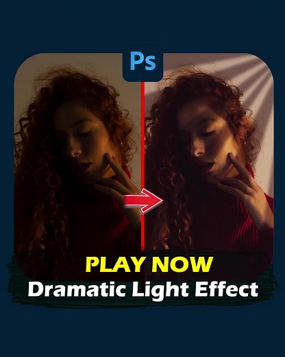 How to Create a Dramatic Light Effect in Photoshop - Tutorial ! #designinspiration #photoshoptutorials #photoshop #Design #Tutorial #comafix