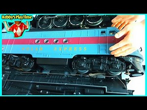 Toy Train Video For Kids Toddlers With Rebby's PlayTime
