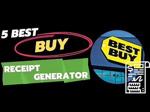 5 Best Buy Receipt Generator | Best Tools for Creating Realistic Receipts