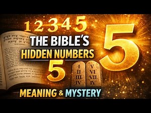 The Bible’s Hidden Numbers 5 Explained with Scripture | Numbers 5 Revealed in the Bible | 5 in Bible