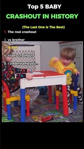 Ranking Funniest Kid Crashout 😂 #funny