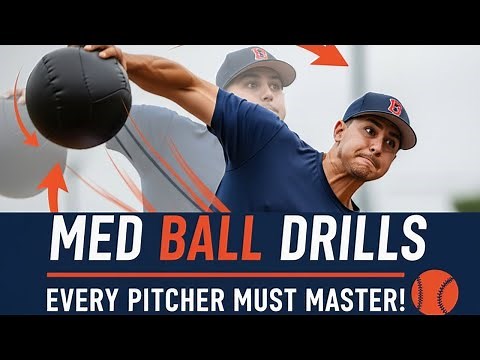 NEED THROWING VELOCITY? - Essential Med Ball Drills Every Baseball Pitcher Needs to Master!
