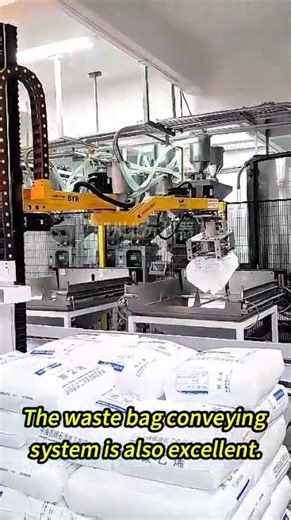 Automatic Bag Opening & Emptying Machine for Plastic Pellets