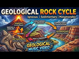 Geological Rock Cycle | Igneous | Sedimentary | Metamorphic | #geology #geologist #adventure #rock