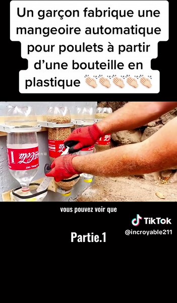 Fabriquez une mangeoire automatique pour poulets