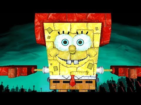 SpongeBob Battle for Bikini Bottom Final Boss (SpongeBot SteelPants) + Ending