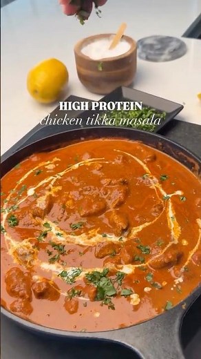 High-Protein Chicken Tikka Masala 🔥