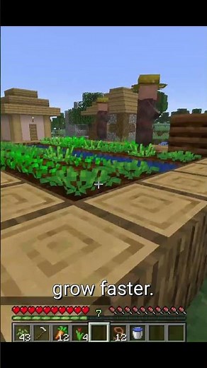 Grow Crops 10x Faster In Minecraft With This Simple Trick!