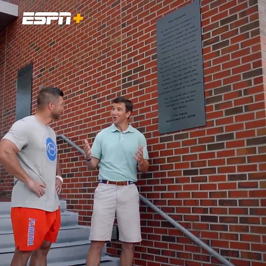 17K views · 109 reactions | The speech heard around The Swamp. With his "I Promise" speech, Tim Tebow has the credentials to school Eli Manning in the art of motivational speaking 藍 | Omaha Productions | Facebook