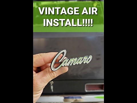 1969 CAMARO VINTAGE AIR INSTALL