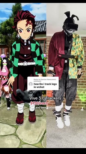 Replying to @Damian Newsome Full Body Tracking in VR with a valve index kit plus three vive 2.0 body trackers. Requires a PC. #fullbodytracking #virtualreality #htcvivetrackers