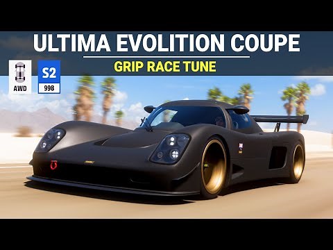 Forza Horizon 5 - 2015 Ultima Evolution Coupe 1020, FH5 Grip Race Build, Tune & Gameplay
