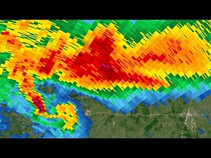 2024 TDWR Claremore, Oklahoma Supercell Radar Loop