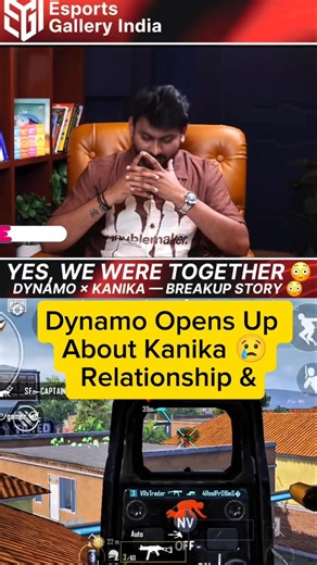 Dynamo Opens Up About Kanika 😢 Relationship #dynamo #kanika #breakupstory #dynamogaming #bgmi